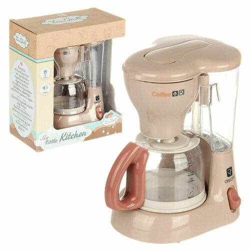 Кофеварка игровая Lisa Doll на батарейках 17х10х20 см 122232