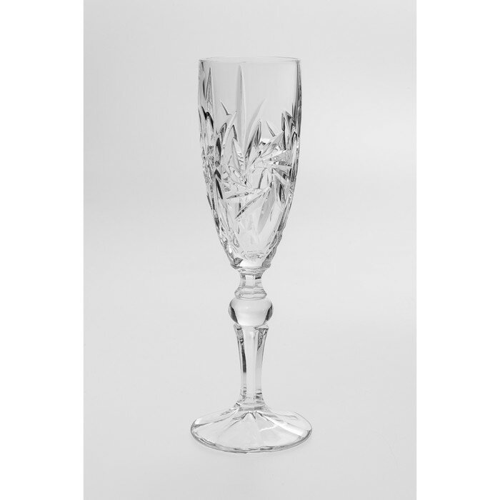 Набор бокалов Crystal BOHEMIA 990/10900/0/52820/180-609 180 мл 6 шт Crystal bohemia as - фото №2
