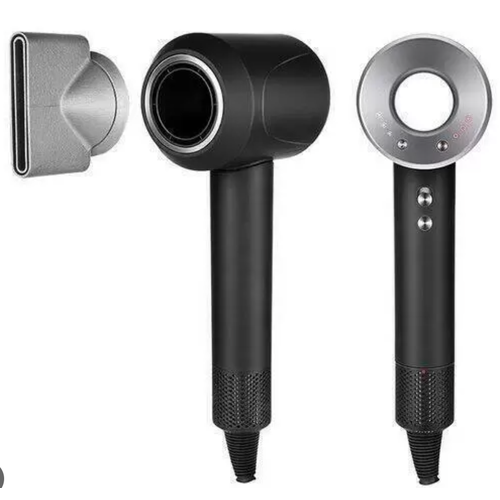 Супер фен Super Hair Dryer с 5 насадками Фен для волос Супер хайер драйер3 скорости 3 температурных режима 5 магнитных насадокчерный 419900₽