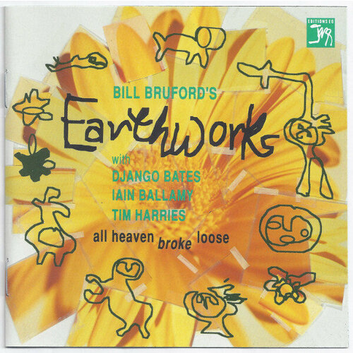 audio cd limp bizkit three dollar bill y all 1 cd Bill Bruford's Earthworks 'All Heaven Broke Loose' CD/1991/Jazz Fusion/Europe