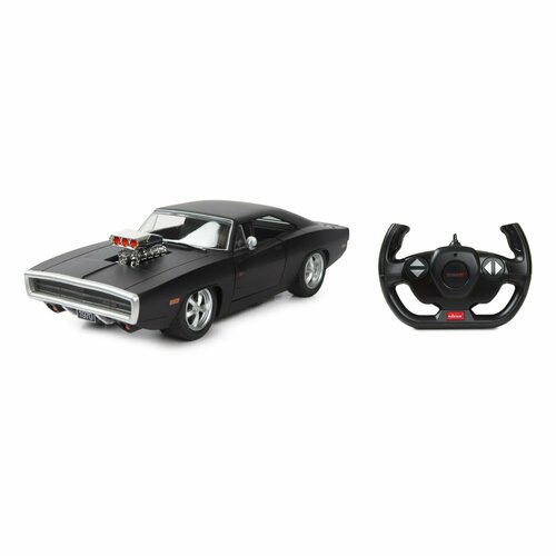 Машина Rastar РУ 1:16 Dodge Charger Черная 99010 игрушка модель машины 1 38 dodge charger 43742