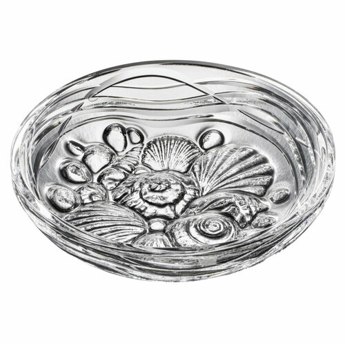 Блюдо декоративное ГХЗ 35 см, хрусталь