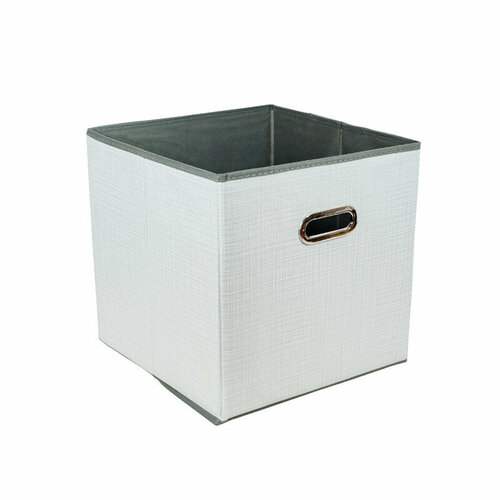Короб для хранения вещей 31*31*31см. цв. серый