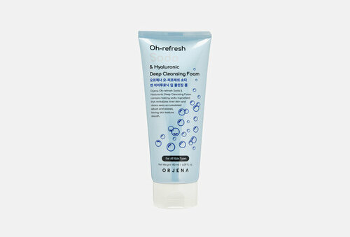 Очищающая пенка для лица Oh-Refresh Soda & Hyaluronic Deep Cleansing Foam