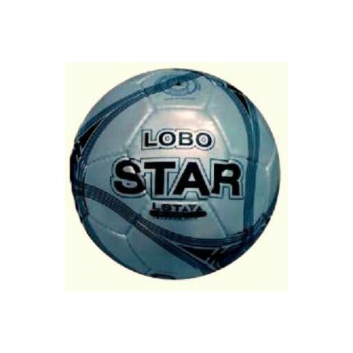 мяч футбольный 4 сл размер 5 22 см pu сшитый silapro Мяч футбольный LOBO STAR, size5, PU,4-х сл,420гр.