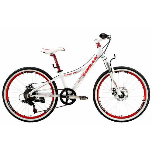 Велосипед LORAK MAGIC 24 2022 one size белыйкрасный 2290000₽