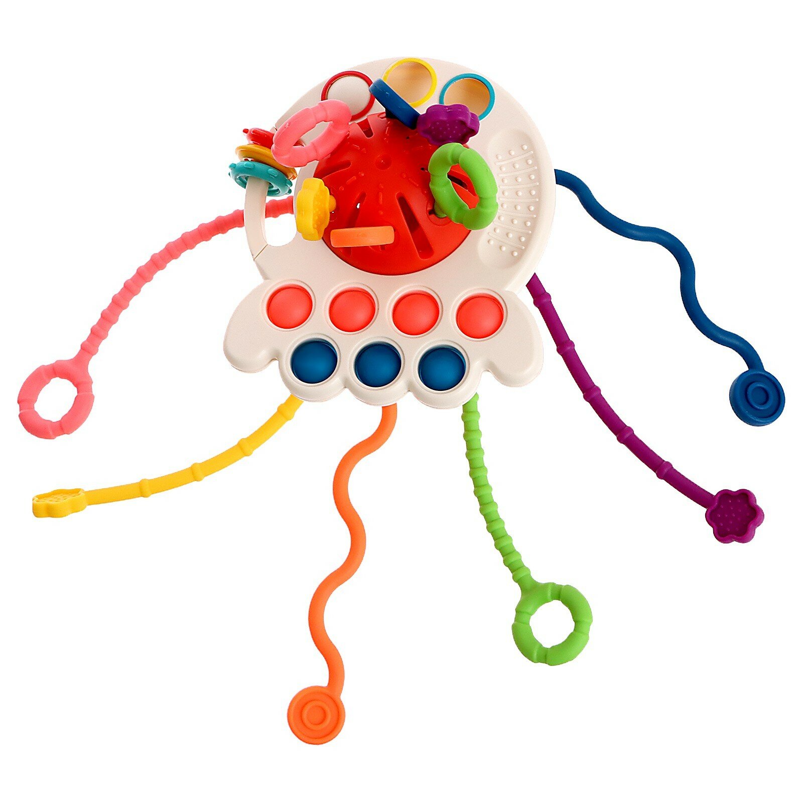 Развивающая игрушка "Осьминожка" цвет микс 9333030