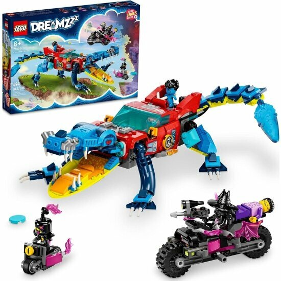 Конструктор Lego ® DREAMZzz™ 71458 Автомобиль-крокодил