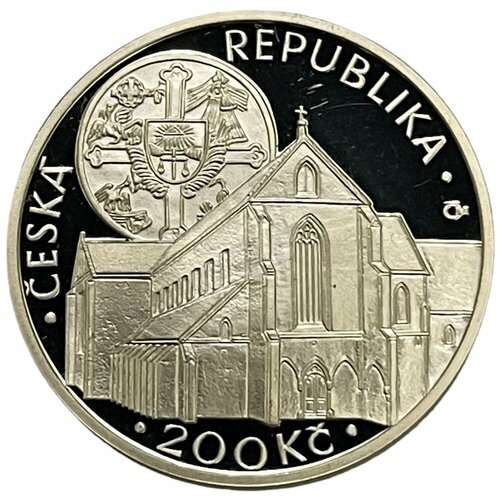 Чехия 200 крон 2013 г. (750 лет Златокорунскому монастырю) (Proof)