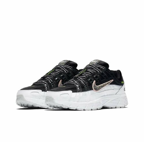 Кроссовки NIKE P-6000, размер 38,5 EU, черный, золотой