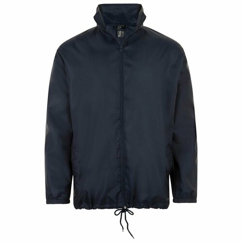 Куртка спортивная Sol's, размер S, синий ветровка calzetti размер s темно серый