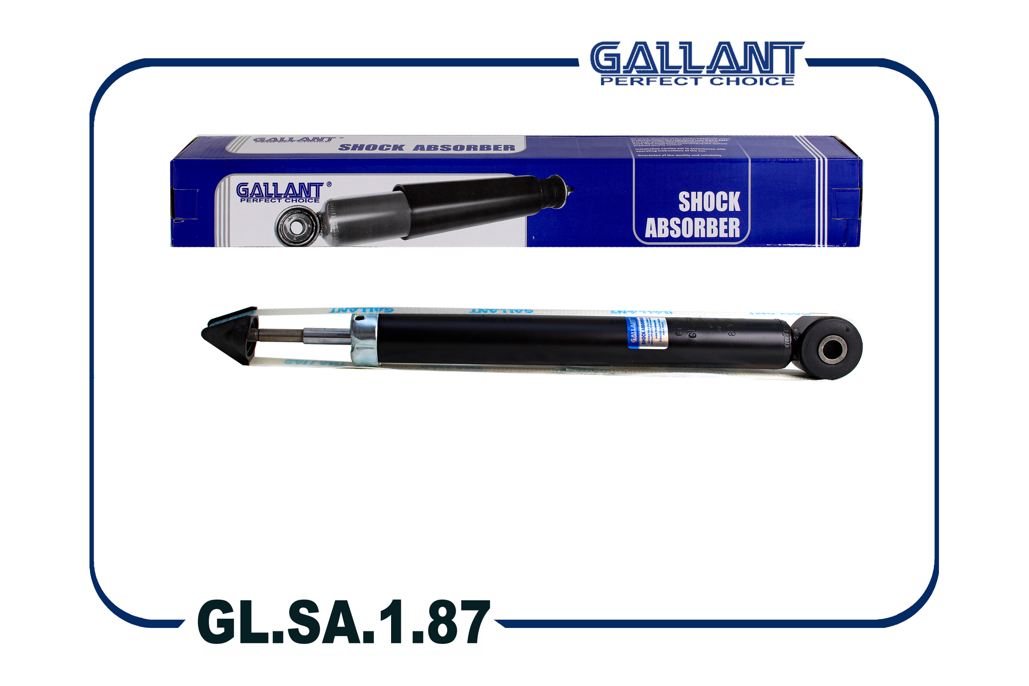 GALLANT GLSA187 амортизатор задний омаслянный logan, sandero, largus 1,6 / без отбойника /