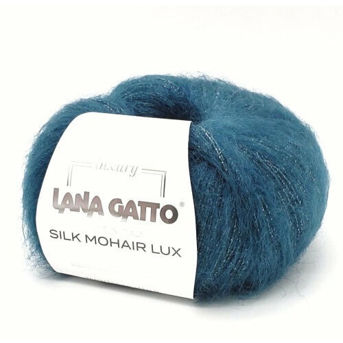 Пряжа Silk Mohair Lurex Lana Gatto (14527), 25г, 210м, 78%суперкид мохер,14%шелк,4%нейлон,4%полиэстер (1 шт.)