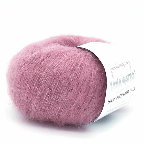 Пряжа Silk Mohair Lurex Lana Gatto (7259), 25г, 210м, 78%суперкид мохер,14%шелк,4%нейлон,4%полиэстер (1 шт.)