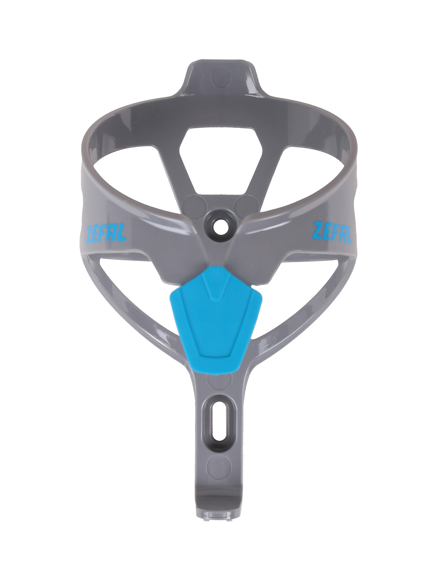 Флягодержатель Zefal Pulse A2 Bottle Cage Grey & Cyan Blue