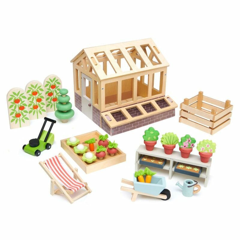 Игрушечный набор фермера Tender Leaf Greenhouse and Garden