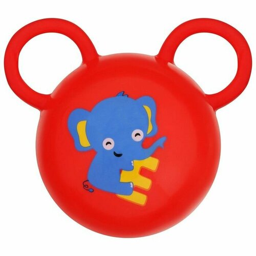 Мяч детский с ушками d 15 см 80 г цвет 589₽