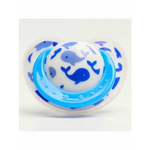 Соска-пустышка ортодонтическая от 0 мес с колпачком Кит 441₽