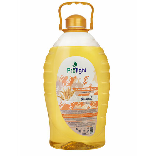 Жидкое мыло Prolight с ароматом овса, объем 3 литра