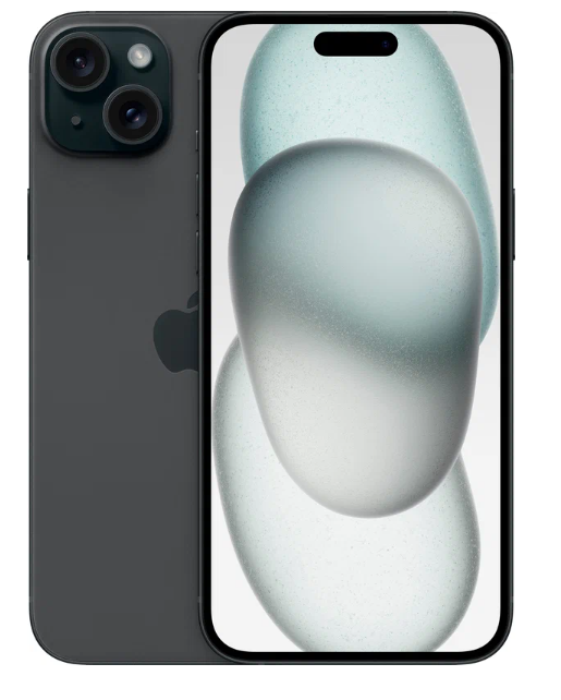 Смартфон Apple iPhone 15 Plus 256 ГБ, Dual: nano SIM + eSIM, черный