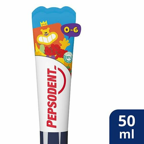 Детская зубная паста Pepsodent Kids от 0до 6 лет набор из двух штук 750₽