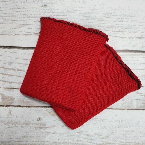 Трикотажная резинка манжет на рукава