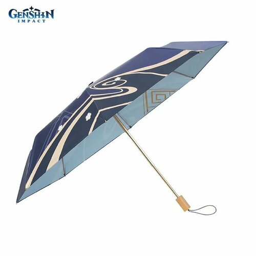 Мини-зонт белый мягкая игрушка genshin impact celestial voyager themed products monoceros caeli