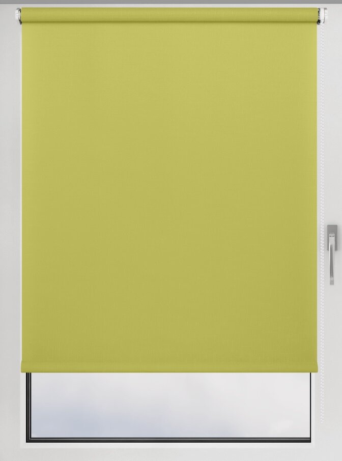 фото Штора рулонная prakto shantung 70х160см зеленый