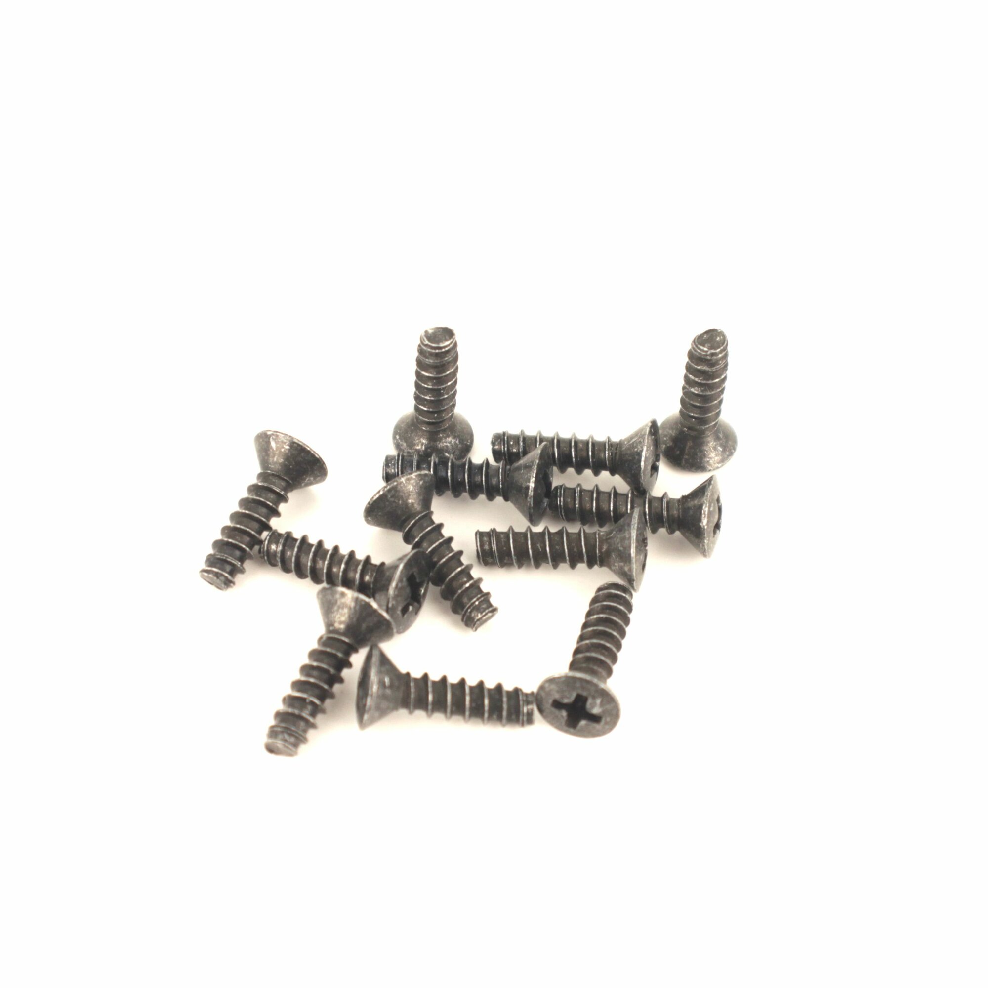 фото Винт самонарезающий (саморез, шуруп) 4.3 на 15.9 с полупотайной головкой (15 штук) для крепления кожуха вентилятора воздушного фильтра, торпеды, козырьков, облицовок спинок сидений ВАЗ 2123, 2108-21099, 2113-2115, 2110-2112, Лада Приора, 2121-2131