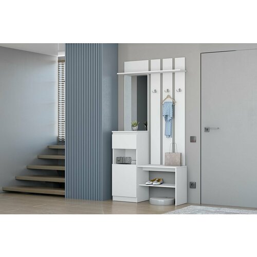 Прихожая Кэт-1 1 Белый ЛДСП 8708₽