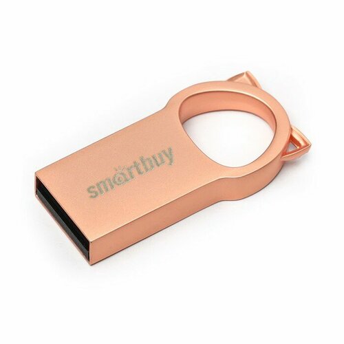 Флешка Smartbuy 064GBMC5, 64 Гб, USB2.0, чт до 20 Мб/с, зап до 10 Мб/с, розовая флешка smartbuy mini 64 гб