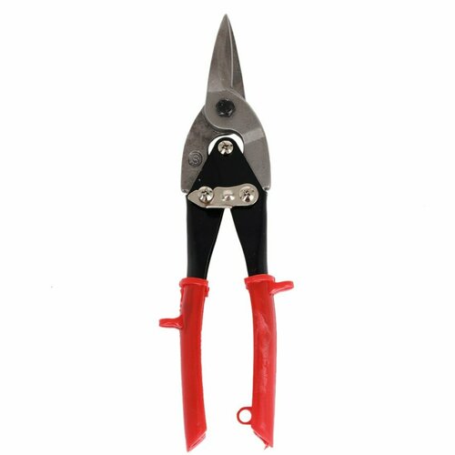 Ножницы по металлу HOBBI, 250 мм, пряморежущие ножницы по металлу леворежущие hobbi 250 мм