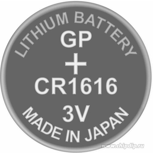 CR1616 Элемент питания литиевый 1шт 3В 449₽