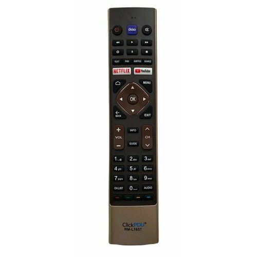 Универсальный для HAIER/хайер/хаир телевизора. Clickpdu RM-L1657 , RC suitable for haier lcd tv htr a18e htr a18h htr a18m htr a18l remote control le22m600cf le24m600cf brand new