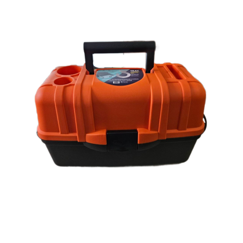 ящик рыболовный 3 лотка органайзер рыболовный чемодан для приманок и снастей Ящик для снастей, универсальный box 3-х полочный