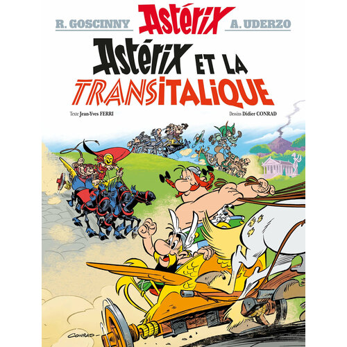 Asterix. Tome 37. Asterix et la Transitalique / Книга на Французском ferri jean yves astérix tome 36 le papyrus de césar