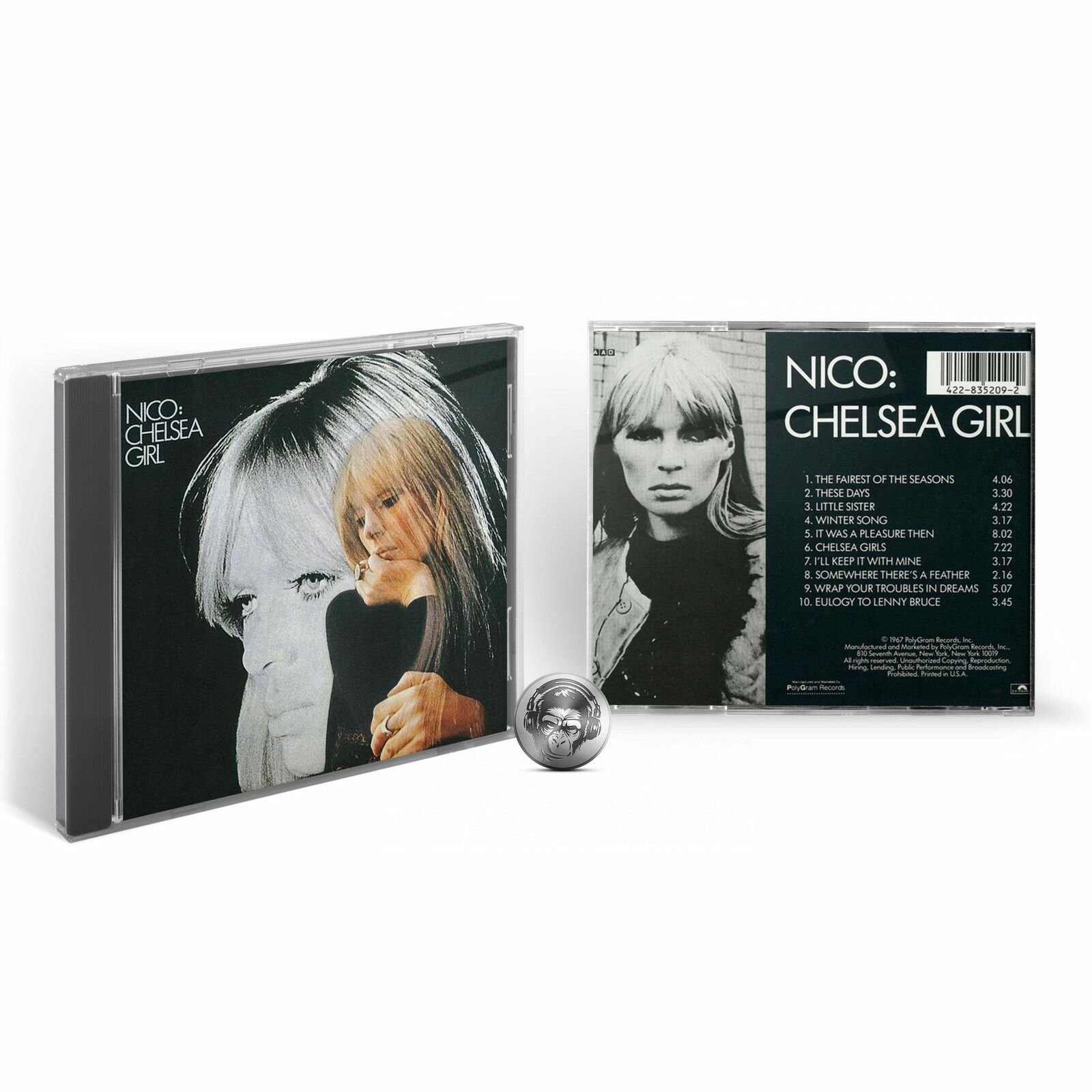 Nico - Chelsea Girl (1CD) 1994 Polydor, Jewel Аудио диск