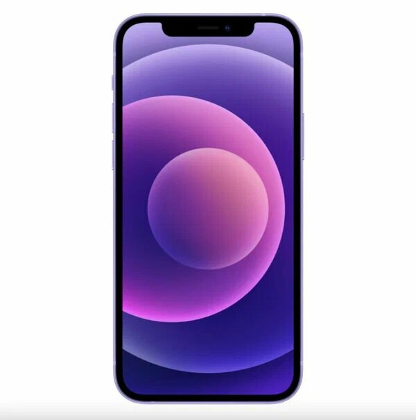 Смартфон Apple iPhone 12 128 ГБ, nano SIM+eSIM, фиолетовый — фото 1