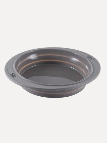 Изображение товара Форма для выпечки Gipfel Eco 2522, 29x25x5 см, круглая, пищевой силикон, серый