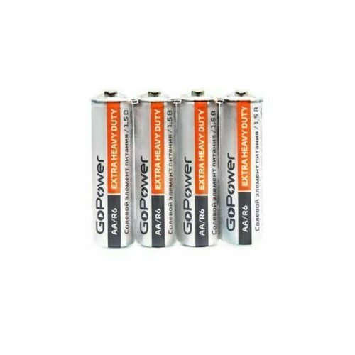 Батарейка GoPower (AA, 4 шт.) (00-00015592)