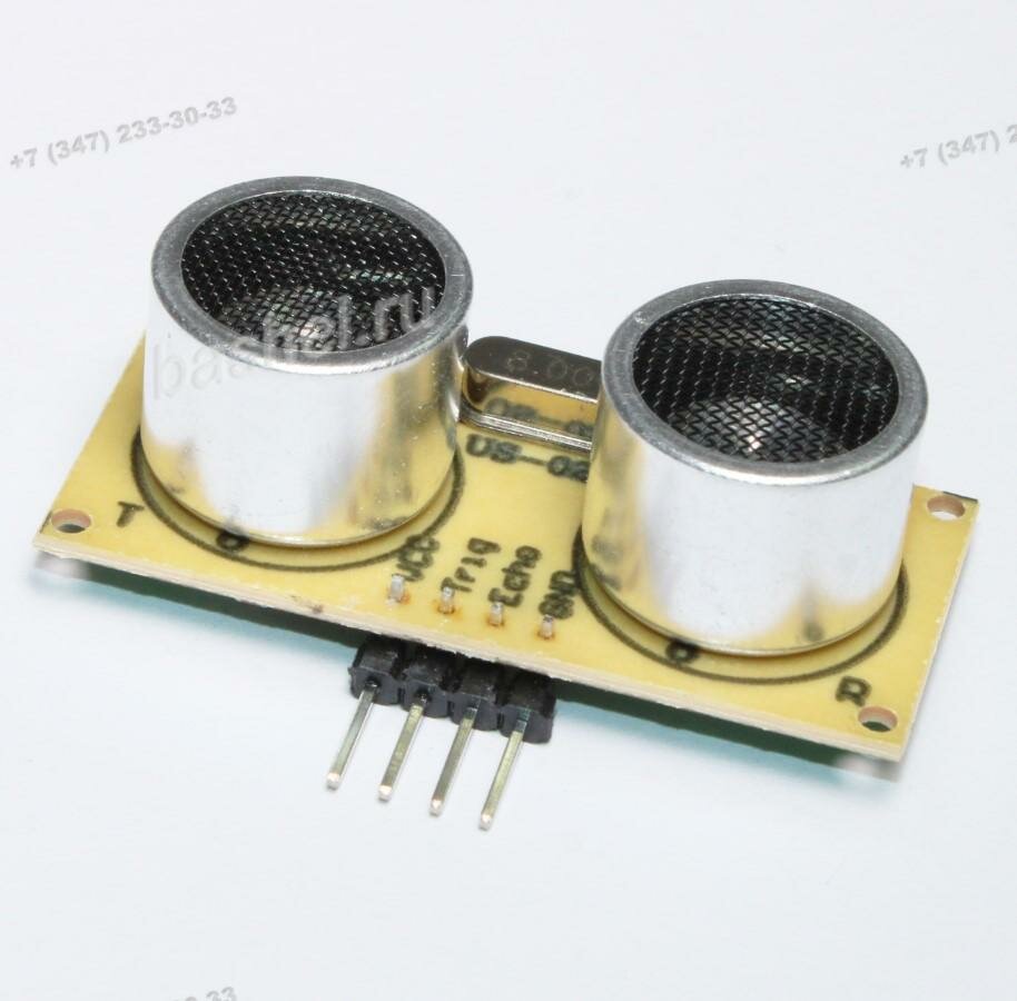 Ultrasonic Ranging module US-026 (2-600см мм, ±0.2 мм), Датчик расстояния ультразвуковой