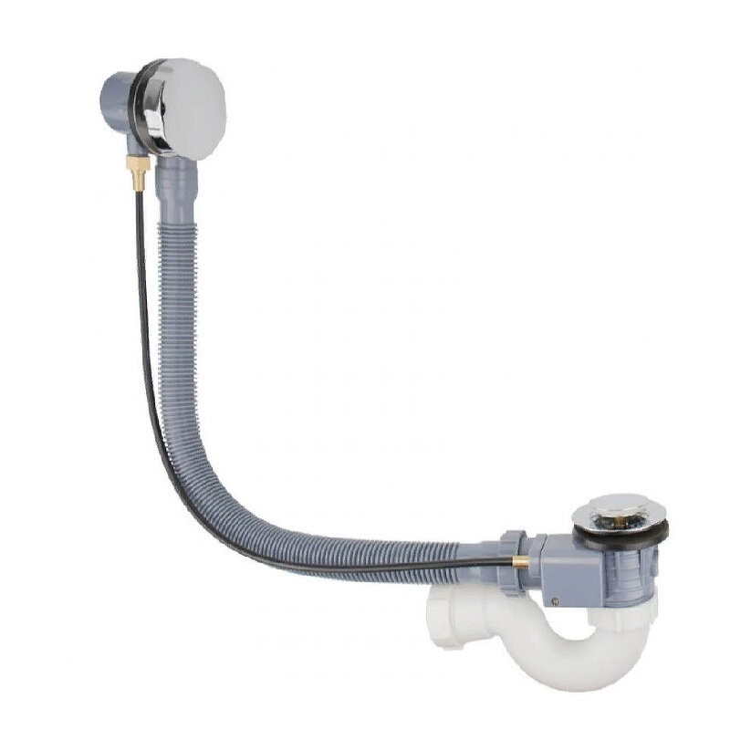 фото Слив-перелив F68 Frap для ванны полуавтомат сифон