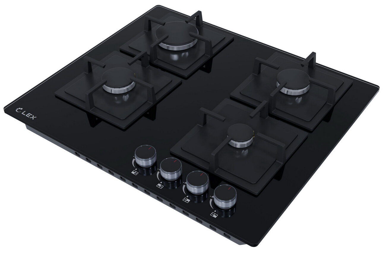 Обзор: Газовая варочная панель LEX GVG 644A BBL