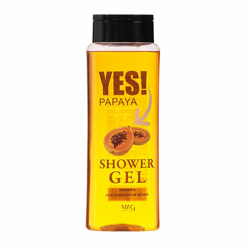 YES Гель для душа YES папайя, 400 мл
