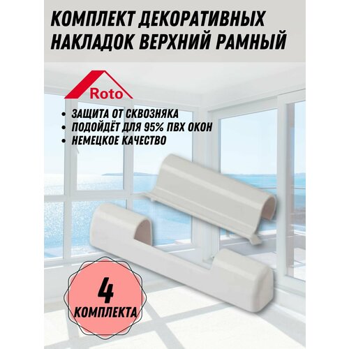 Комплект декоративных накладок верхний рамный 390₽