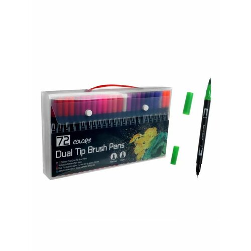 Набор двусторонних маркеров для скетчинга профессиональных 3019₽