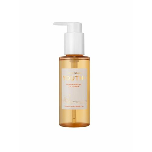 Jaminkyung Crema Caballo Cleansing Oil to Foam Антивозрастное очищающее масло-пенка для лица с лошадиным жиром 110мл