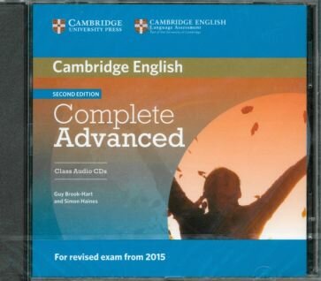 Книга Complete Advanced 2nd edition (for revised exam 2015) Class Audio CDs (2) - фото №1
