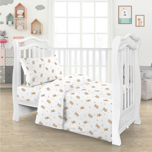 Детское постельное белье на резинке 120 х 60