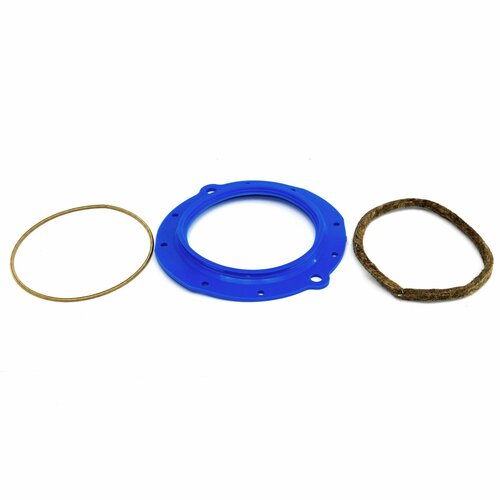 Ремкомплект поворотного кулака УАЗ-3160 (сальник, пружина, войлок) (полиуретан(синий))